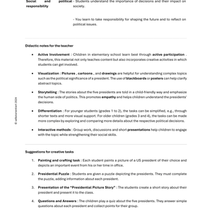 Meet the Presidents – George Washington to Donald Trump (Grades 3–4)