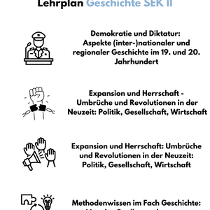 Sparpaket XXL: Lehrplan GoST Geschichte bis 2026 - Abitur | ALLE Themen | Unterrichtsreihen