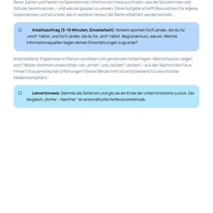 Globale Ungleichheit – Unterrichtsreihe Geographie Sek I/II | Daten, Karten & AFB I–III