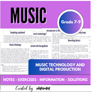 Music Technology and Digital Production – Creative Music Lessons for Grades 7–9