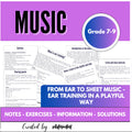From Ear to Sheet Music – Playful Ear Training for Grades 7–9