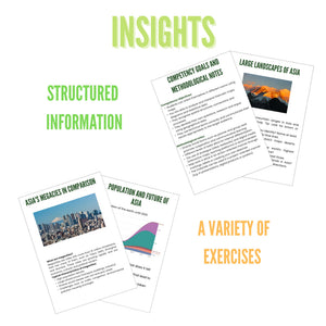 Discover Asia in Geography: Maps, Diagrams & More