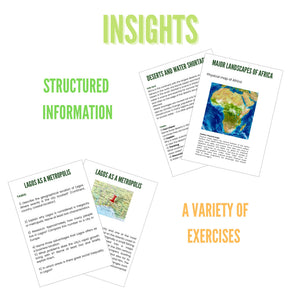 Discover Africa in Geography: Maps, Diagrams & More