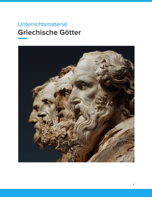 Griechische Götter – Mythologie, Symbolik & kulturelle Wirkung (Sek II)