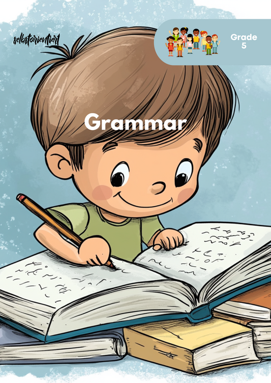 Englisch Klasse 5 – Grammatiktraining: Wortarten, Satzarten & Zeichensetzung