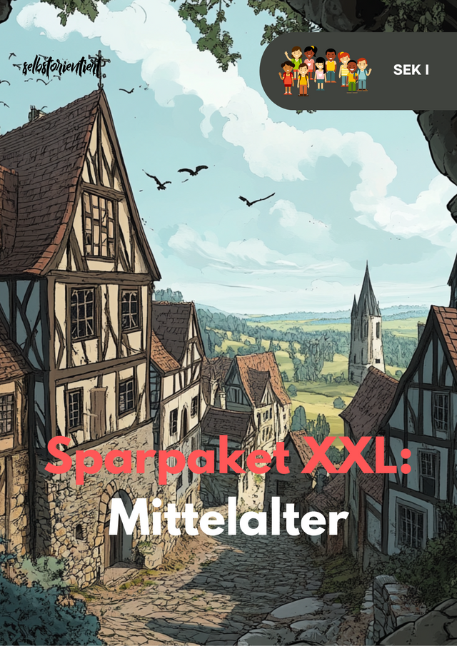 Sparpaket XXL: Mittelalter in der SEK I – Pest, Stände & Alltag