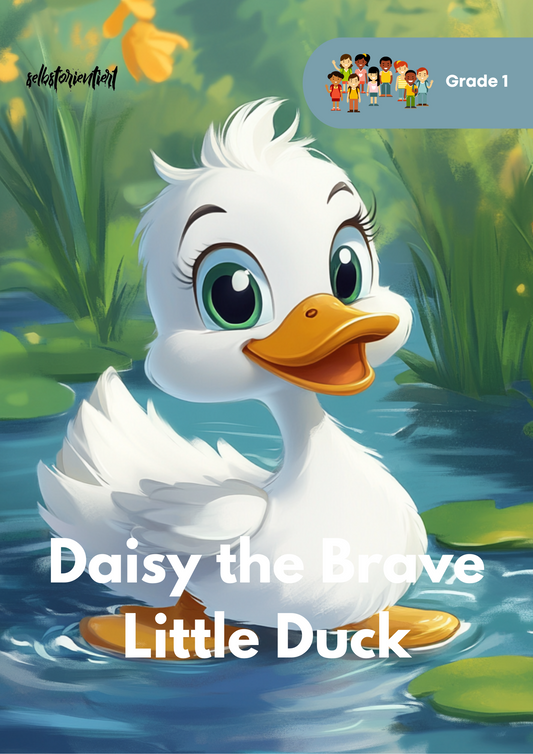 Englisch lesen Klasse 1 – Daisy, die mutige kleine Ente