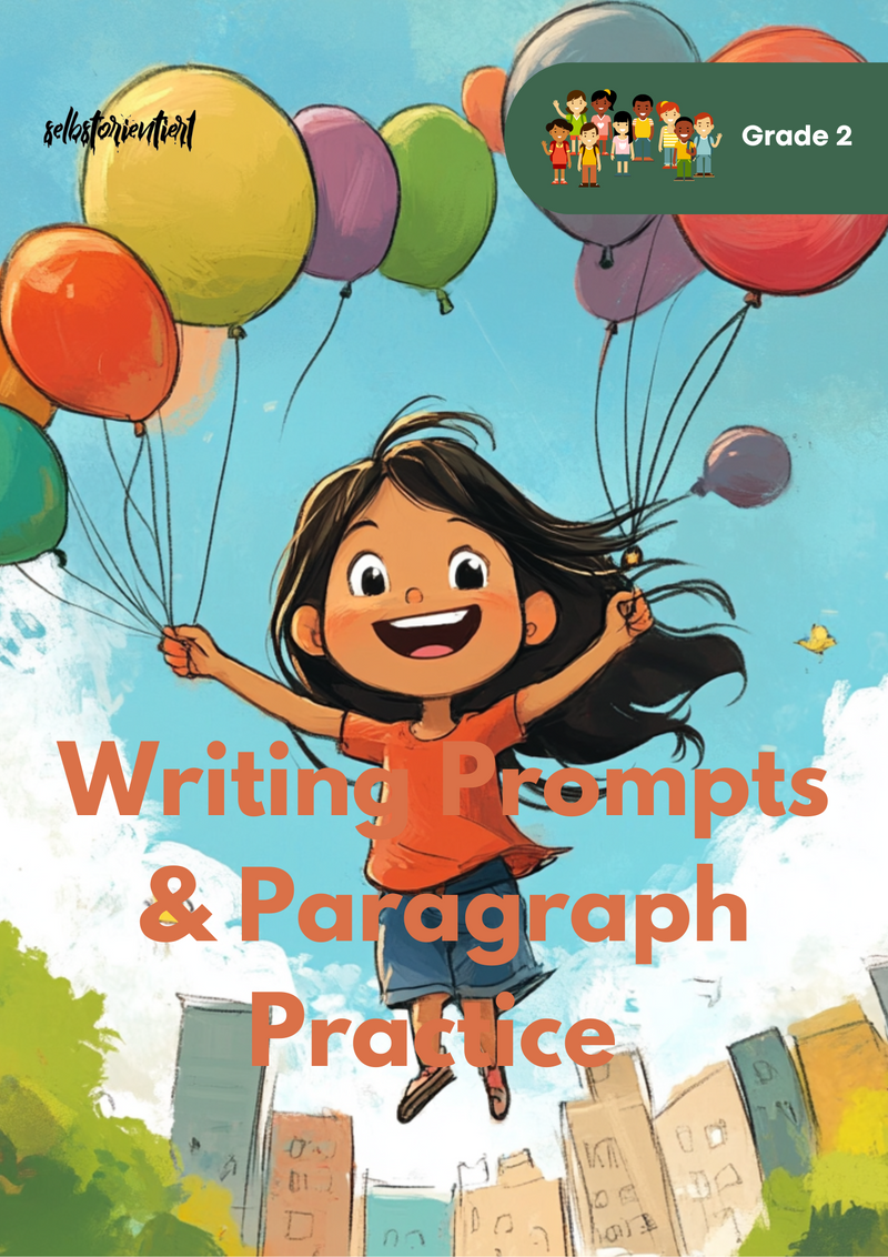 Englisch Klasse 2 – Writing Prompts: Schreibimpulse mit Satzstartern