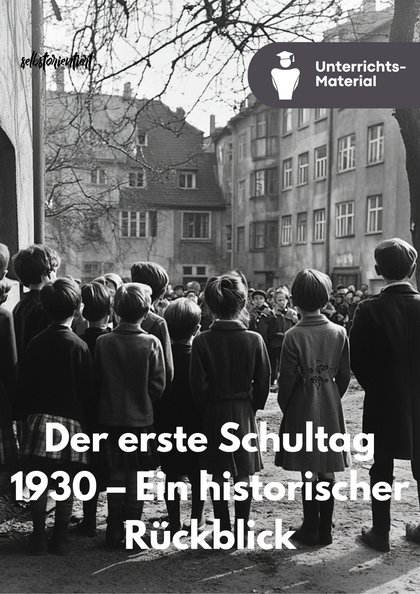Der erste Schultag 1930 – Historischer Rückblick für die SEK II