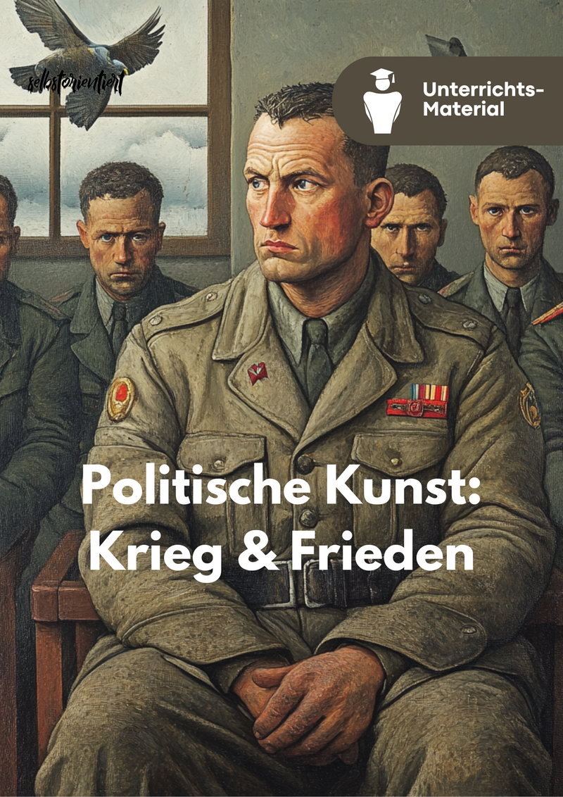 Unterrichtsreihe Kunst: Das Politische – Krieg & Frieden in der Kunst