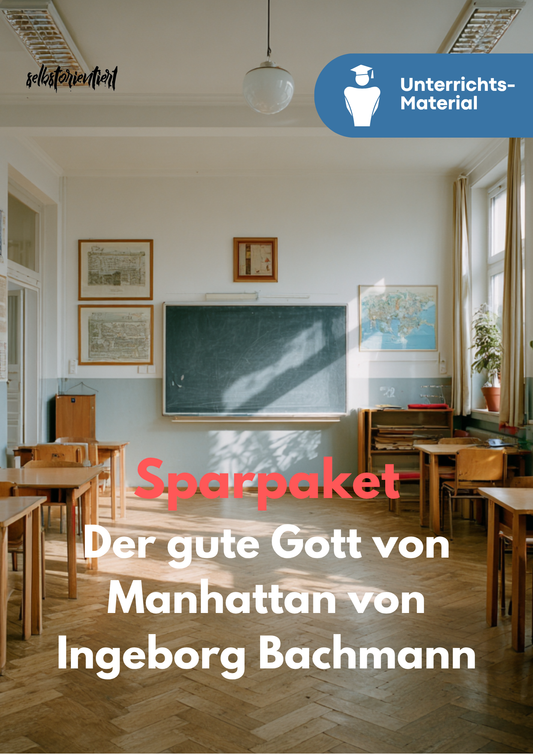 Ingeborg Bachmann: Der gute Gott von Manhattan – Unterrichtsmaterial Deutsch SEK II