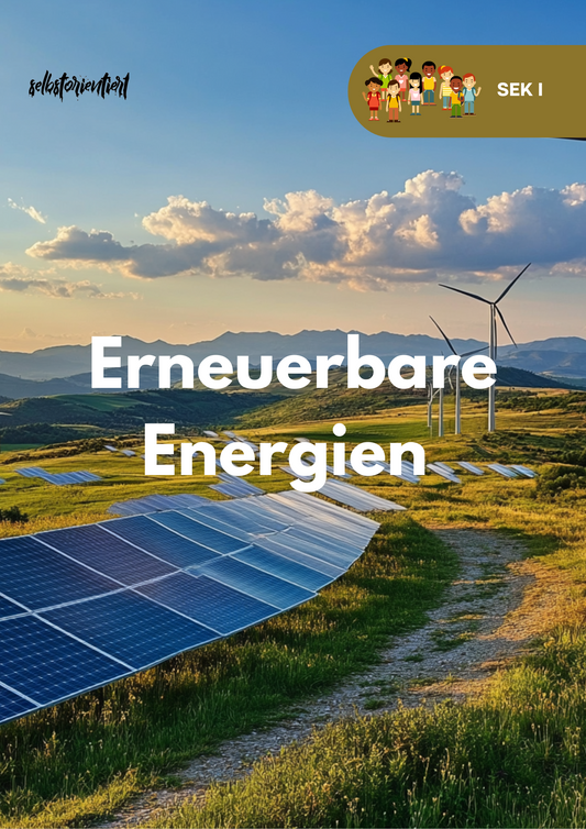 Erneuerbaren Energien: Windkraft, Biomasse und Sonnenenergie