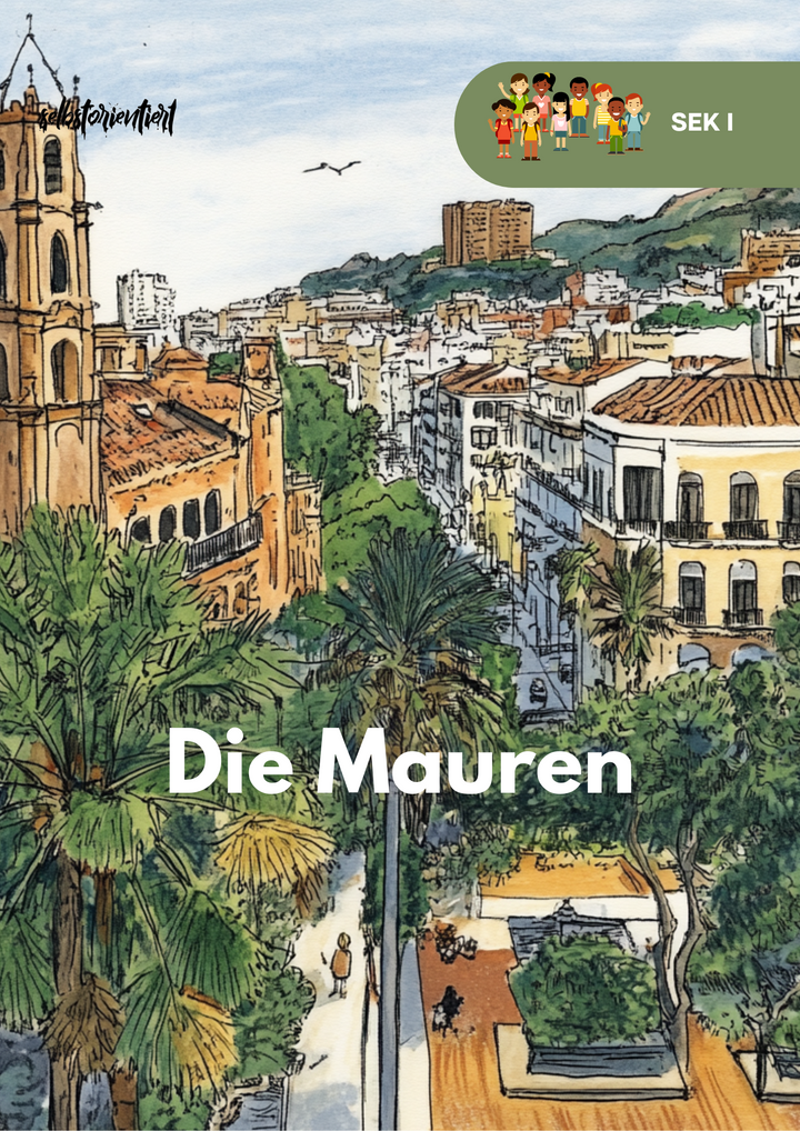 Die Mauren in Spanien – Unterrichtsreihe Geschichte Sek I, Titelbild