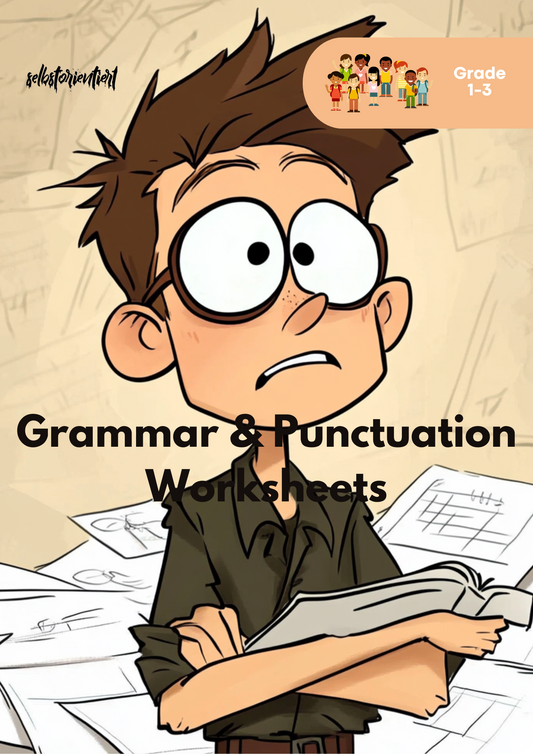 Englisch Klasse 1–3 – Grammar & Punctuation: Übungspaket mit Aufgaben