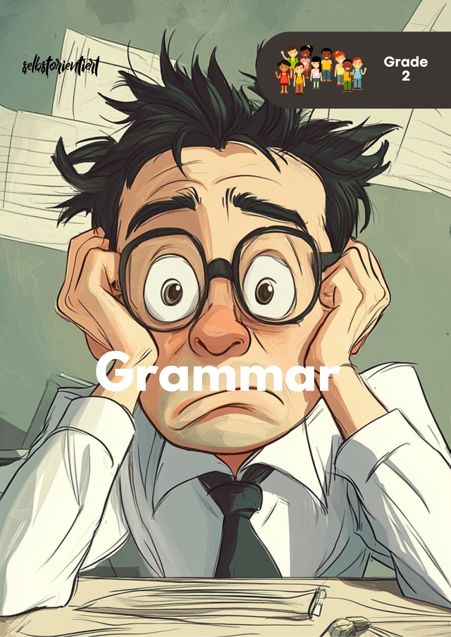 Englisch Grammatik Klasse 2 – Satzbau, Nomen, Verben & Zeichensetzung