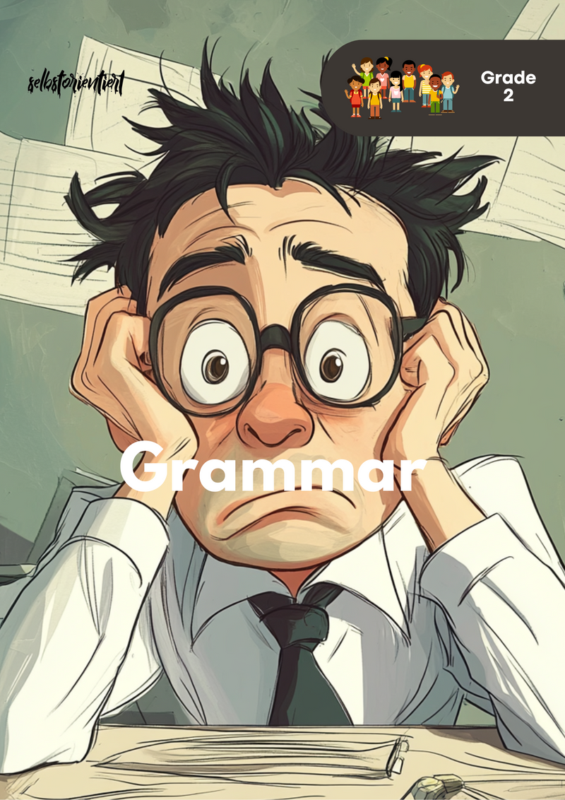 Englisch Grammatik Klasse 2 – Satzbau, Nomen, Verben & Zeichensetzung