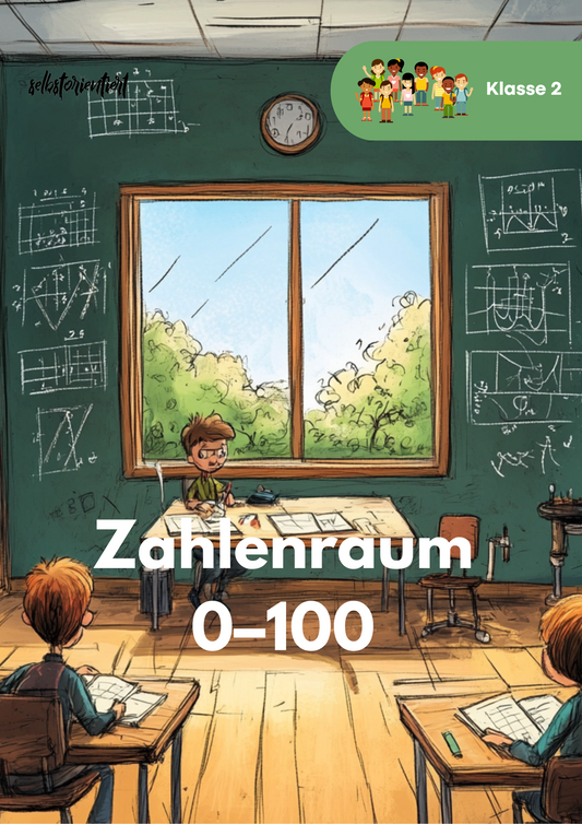 Mathe-Reise Klasse 2 – Zahlenraum bis 100 & Rechenabenteuer
