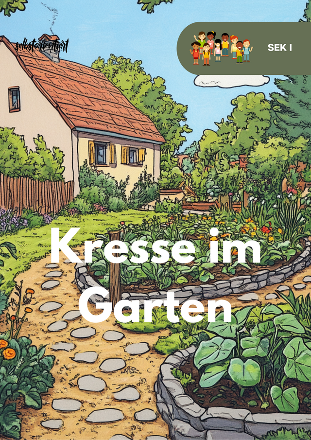 Kresse im Garten – Biologieunterricht SEK I | Experimente & Aufgaben
