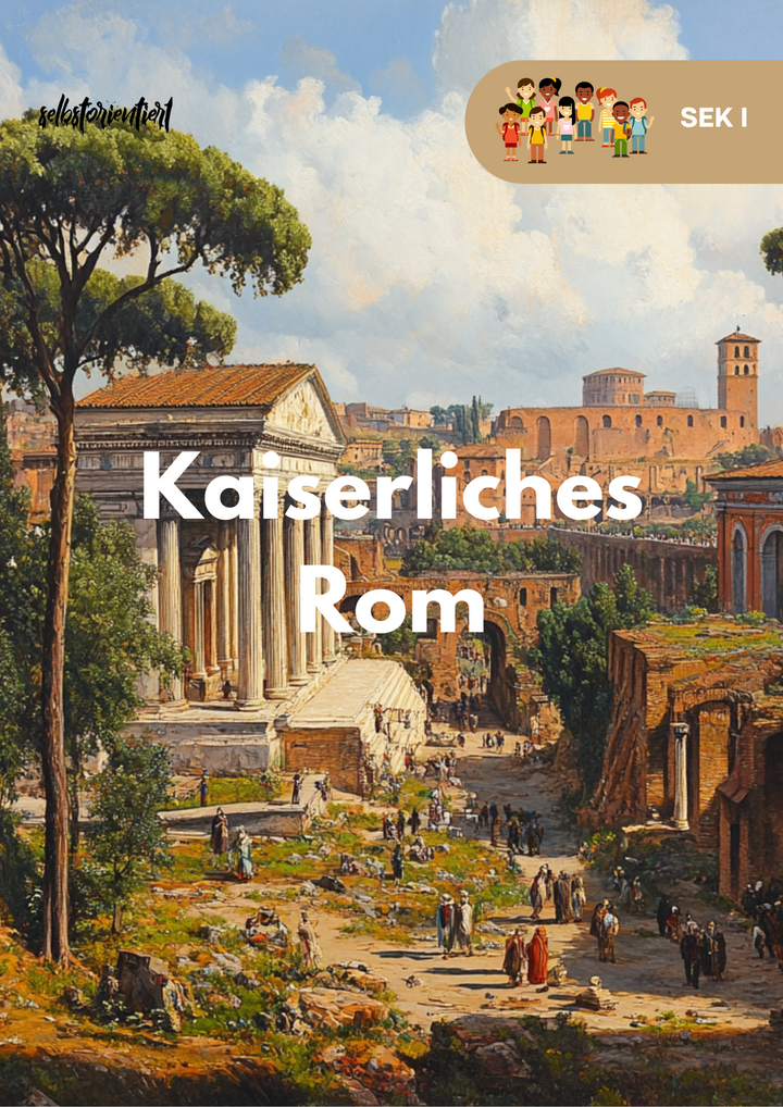 Römisches Reich – Unterrichtsmaterial Geschichte Sekundarstufe I, Titelbild