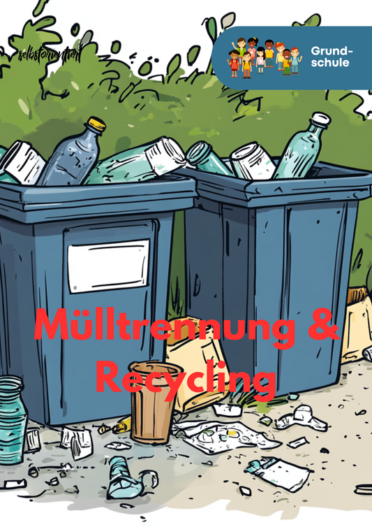 Mülltrennung & Recycling – Unterrichtsmaterial Grundschule