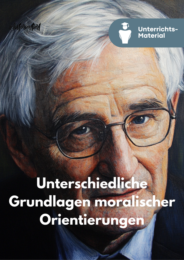 Unterschiedliche Grundlagen moralischer Orientierungen - Unterrichtsreihe