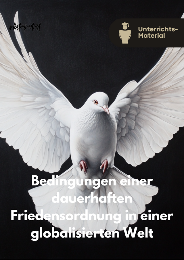 Friedensethik: Ethik in Zeiten des Kriegs - Unterrichtsreihe