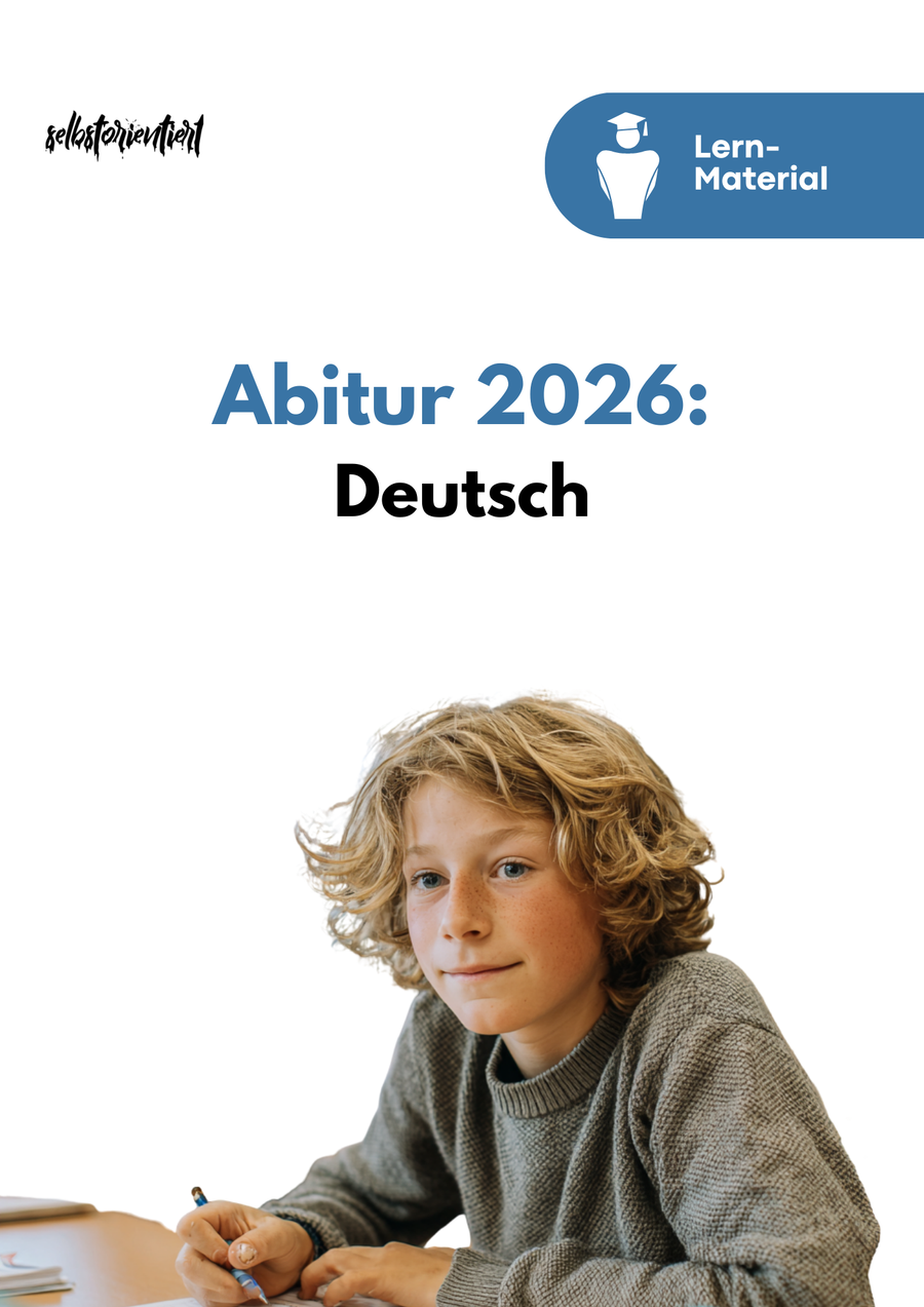 Deutsch Abitur 2026 Komplettkurs – Strukturierte Vorbereitung für die Oberstufe