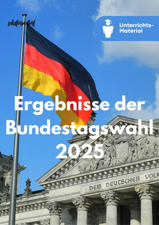 Ergebnisse der BUNDESTAGSWAHL 2025 - Unterrichtsreihe