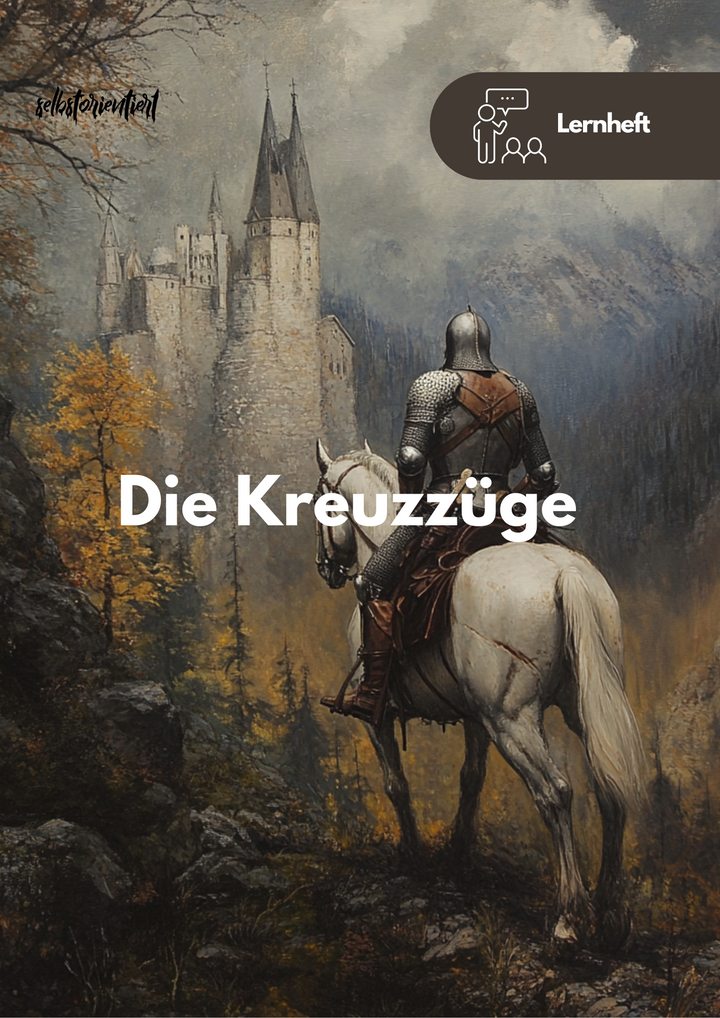 Abitur Geschichte: Kreuzzüge im Mittelalter – Lernheft zur Abiturvorbereitung, Titelbild