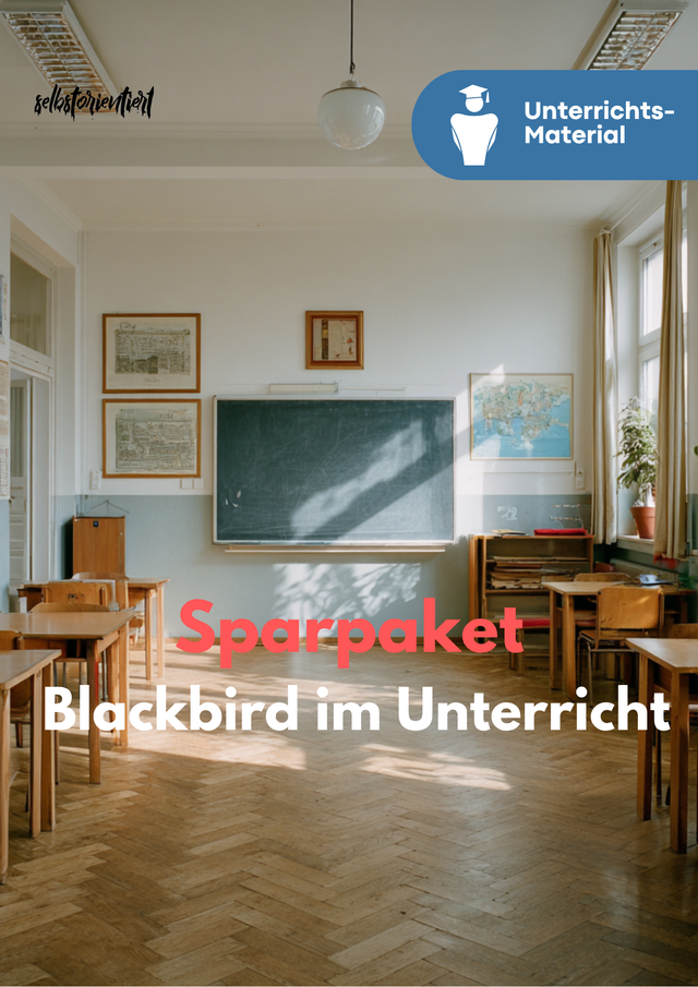 Sparpaket: Blackbird von Matthias Brandt | Unterrichtsmaterial Deutsch SEK II