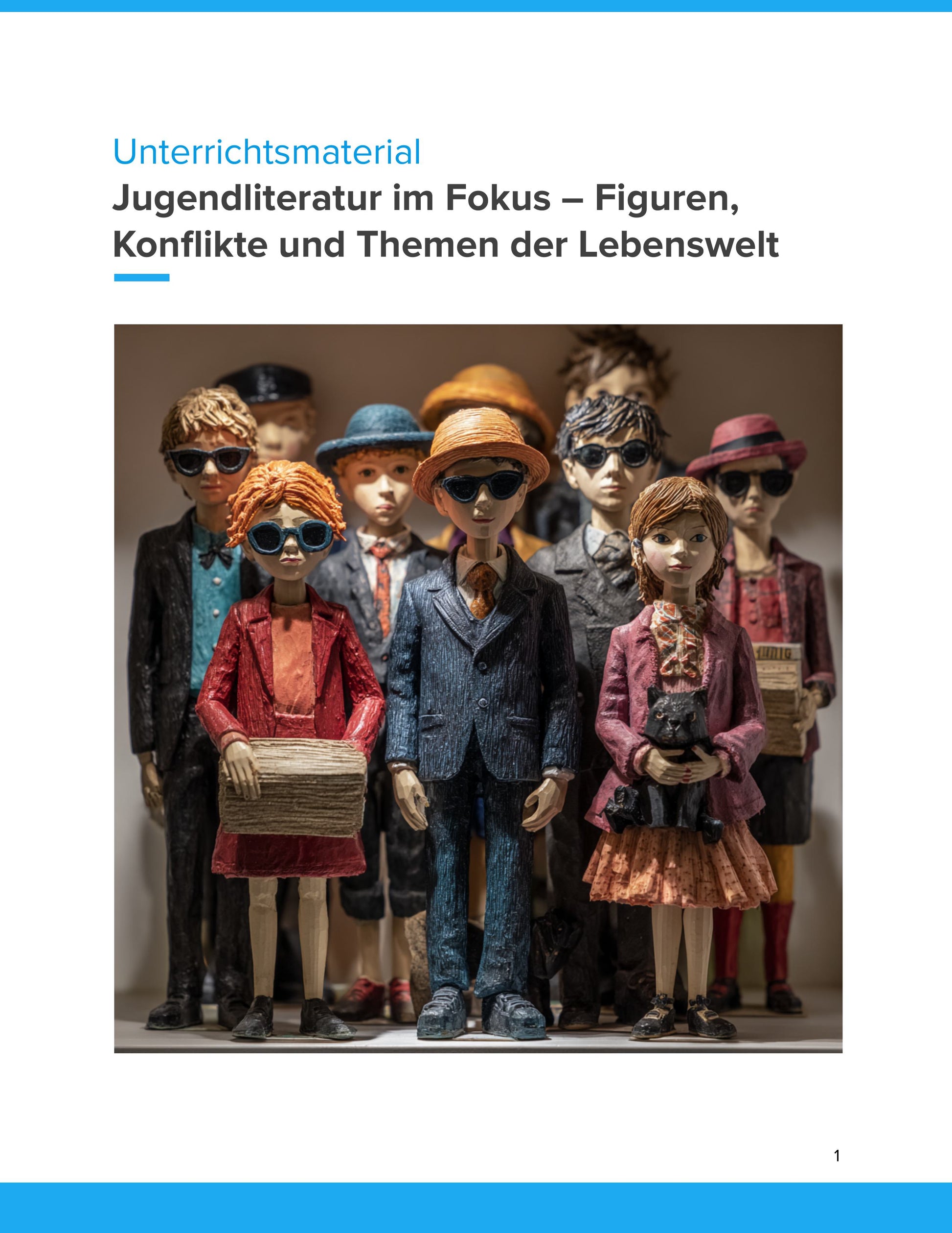 Jugendliteratur im Fokus – Figuren, Konflikte und Themen der Lebenswelt