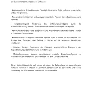 Jugendliteratur im Fokus – Figuren, Konflikte und Themen der Lebenswelt