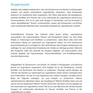 Jugendliteratur im Fokus – Figuren, Konflikte und Themen der Lebenswelt