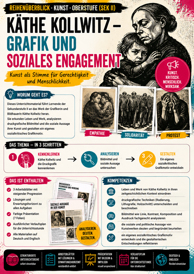 Käthe Kollwitz – Grafik und soziales Engagement