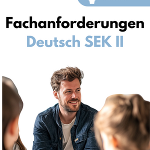 Fachanforderungen im Fach Deutsch in der GoST - Schleswig-Holstein