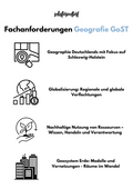 Fachanforderungen Geographie in der Sekundarstufe II - Schleswig-Holstein