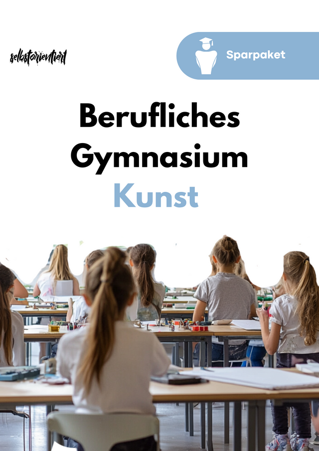 Sparpaket: Kunst in Beruflichen Gymnasien mit allen Themen & Materialien