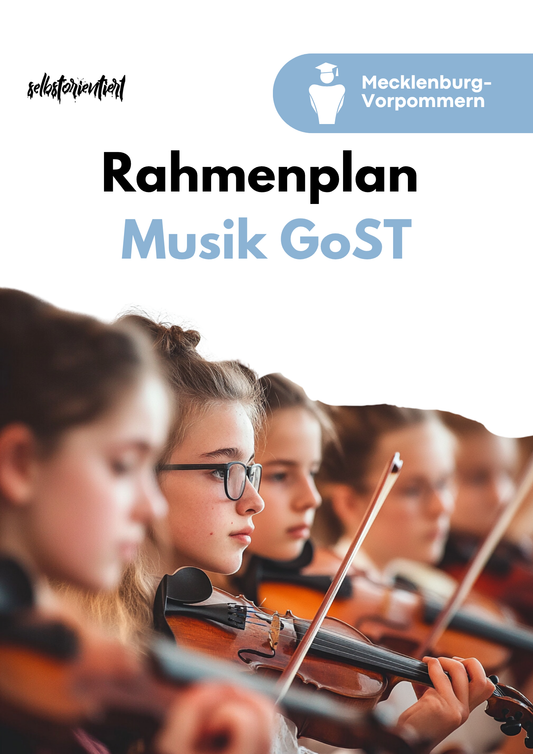 Sparpaket XXL: Musik – Rahmenplan Musik Mecklenburg-Vorpommern