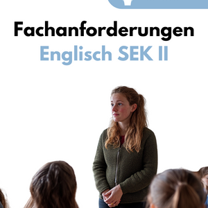 Fachanforderungen Englisch in der Sekundarstufe II - Schleswig-Holstein