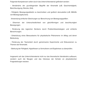 Kinematik – Körper & Bewegung in Physik einfach erklärt – Physikunterricht SEK I