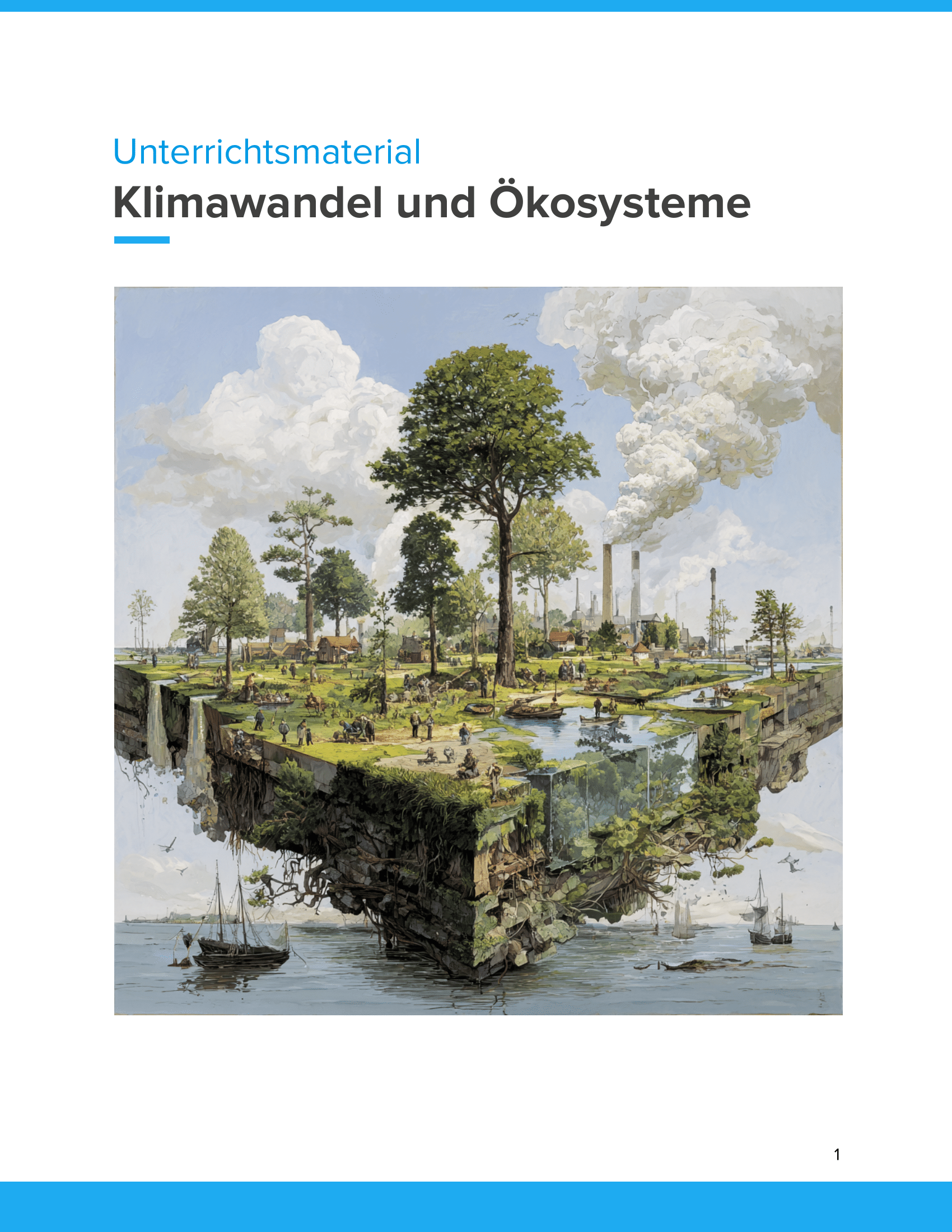 Klimawandel und Ökosysteme | Unterrichtsmaterial Geographie SEK I