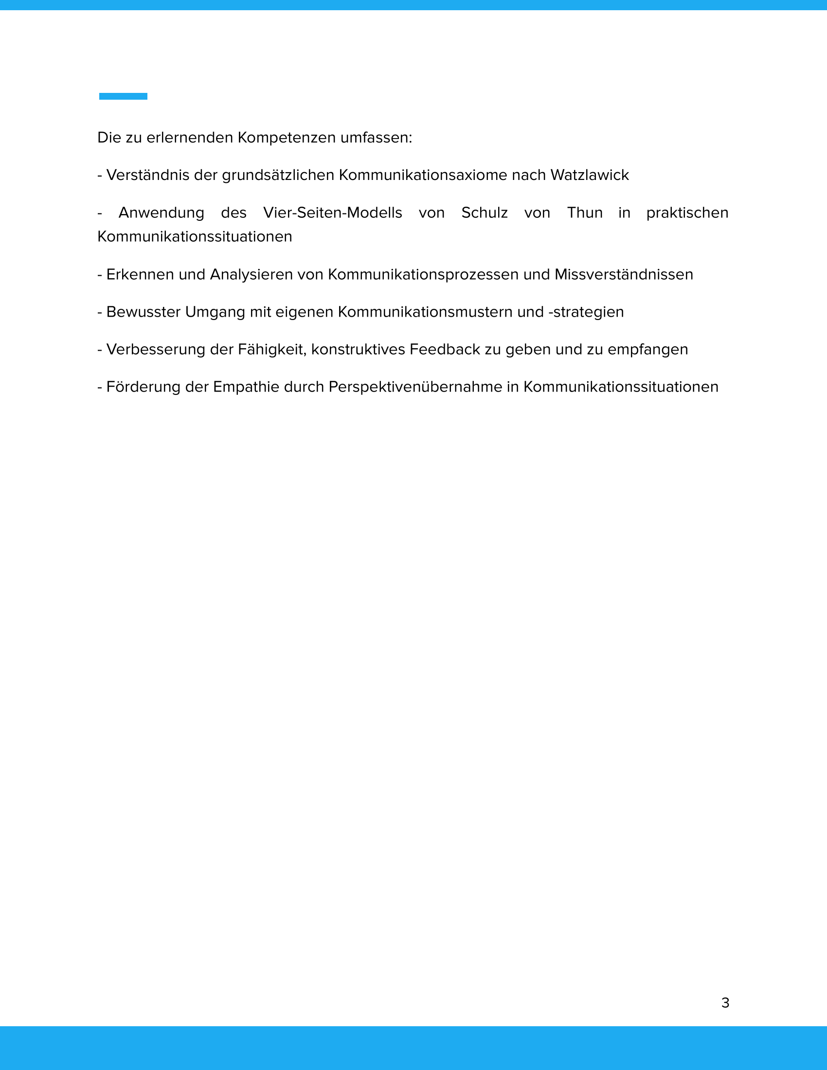 Kommunikation nach Watzlawick & Schulz von Thun | Unterrichtsmaterial Deutsch & Sozialwissenschaften SEK I