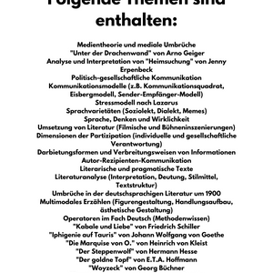 Lehrplan PLUS Deutsch in der SEK II - Bayern | Grundlegendes & Erhöhtes Anforderungsniveau