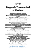Abitur-Vorbereitung 2026: Deutsch