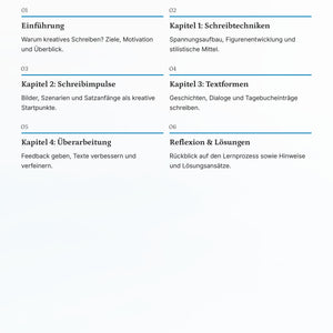 Kreatives Schreiben fördern – Ideen entwickeln, Texte gestalten und Sprache lebendig machen