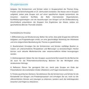 Krieg, Frieden & Sicherheitspolitik im 21. Jahrhundert – Globalpolitik verstehen