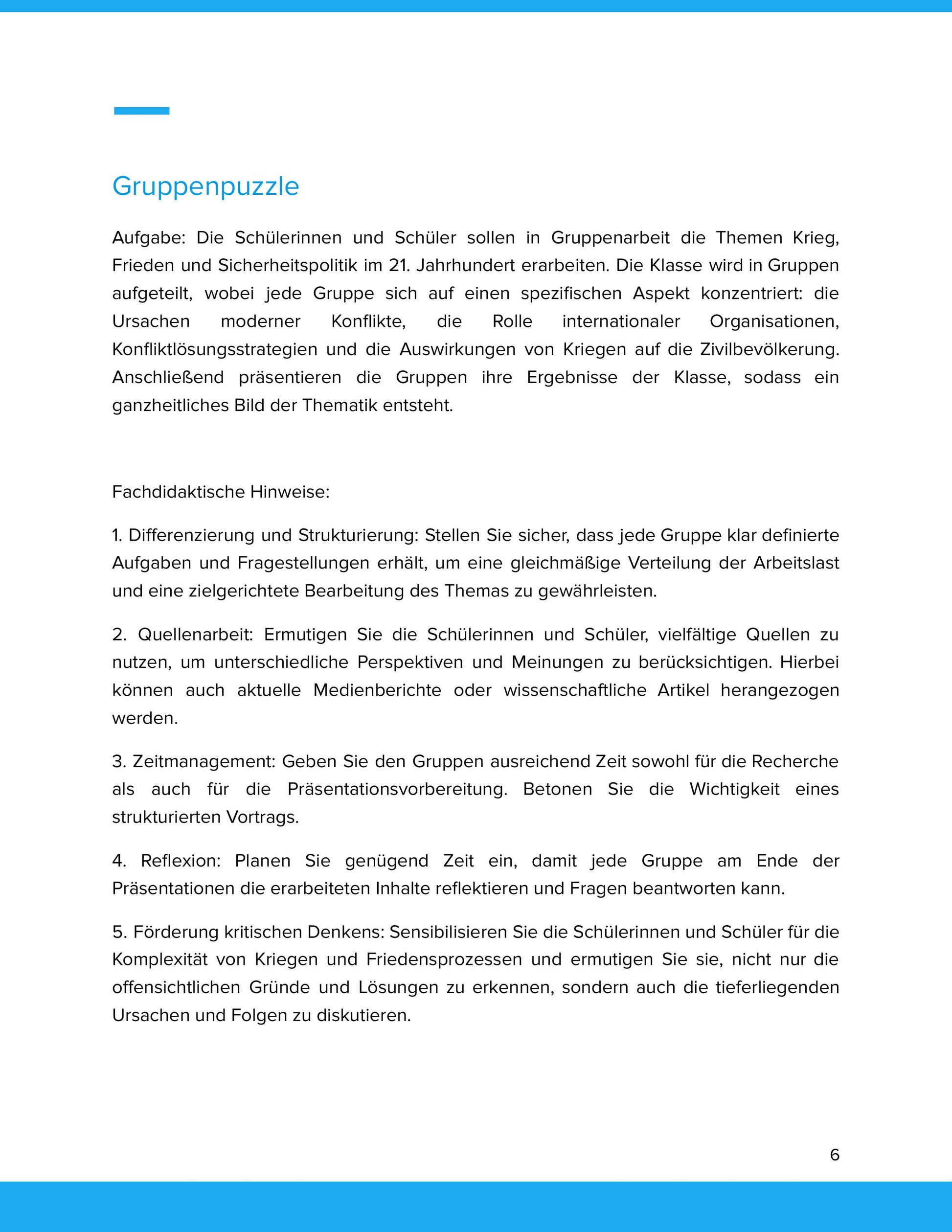 Krieg, Frieden & Sicherheitspolitik im 21. Jahrhundert – Globalpolitik verstehen