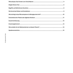 Mikroskopierführerschein im Biologieunterricht