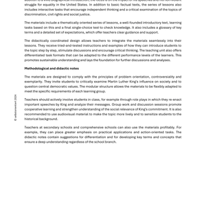 The Legacy of Martin Luther King Jr. - Teaching Series