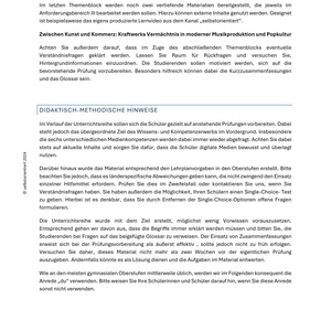 Kraftwerk als Ideengeber für HipHop und Techno - Unterrichtsmaterial